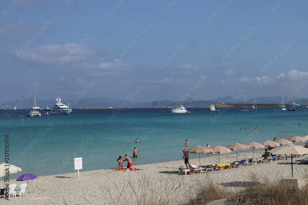 Formentera beach