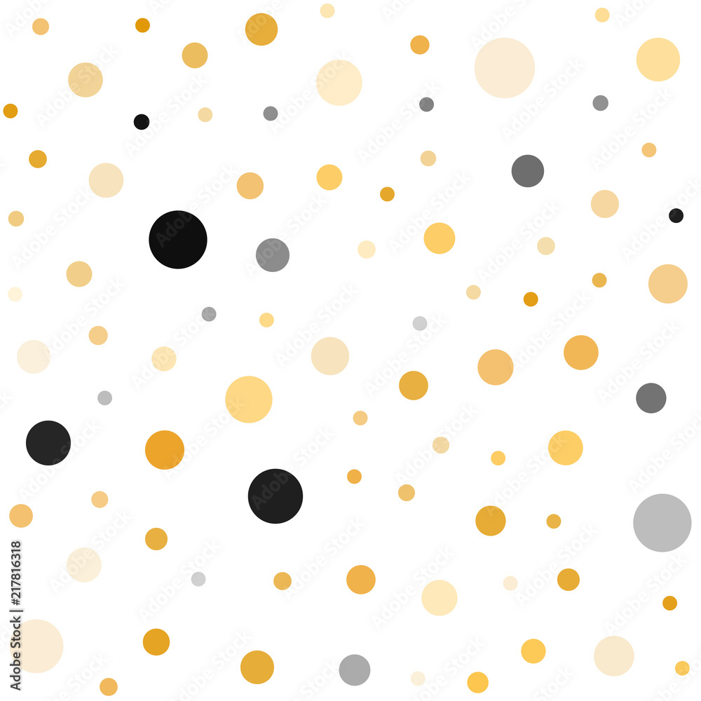 Light Orange vector seamless texture with disks. Light Orange vector seamless texture with disks.