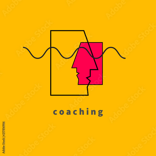 Coaching, coach icon