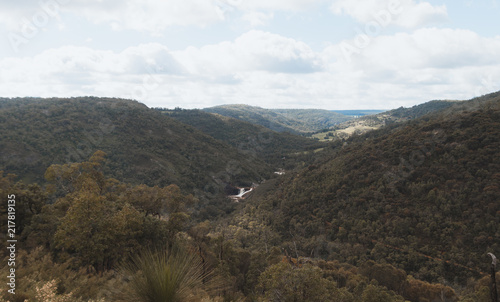 Views from the top of Serpentine Falls, Western Australia