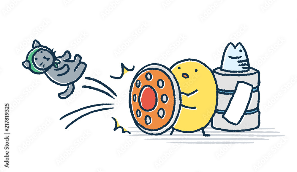サーバを守るゆるいひよこ