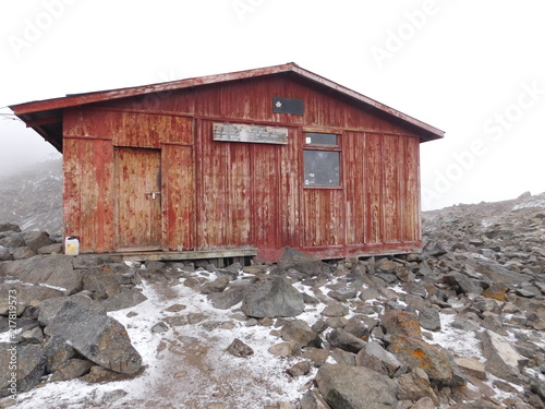 Austrian hut 4,790 Meters, Mt Kenya National Park