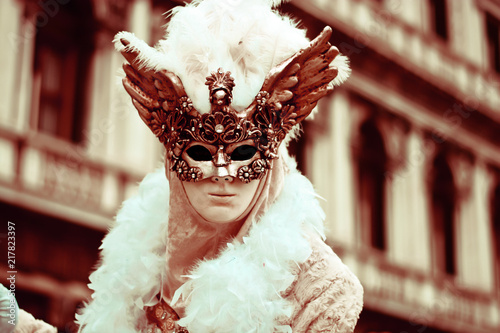 The wonderful costumes in Venice photo