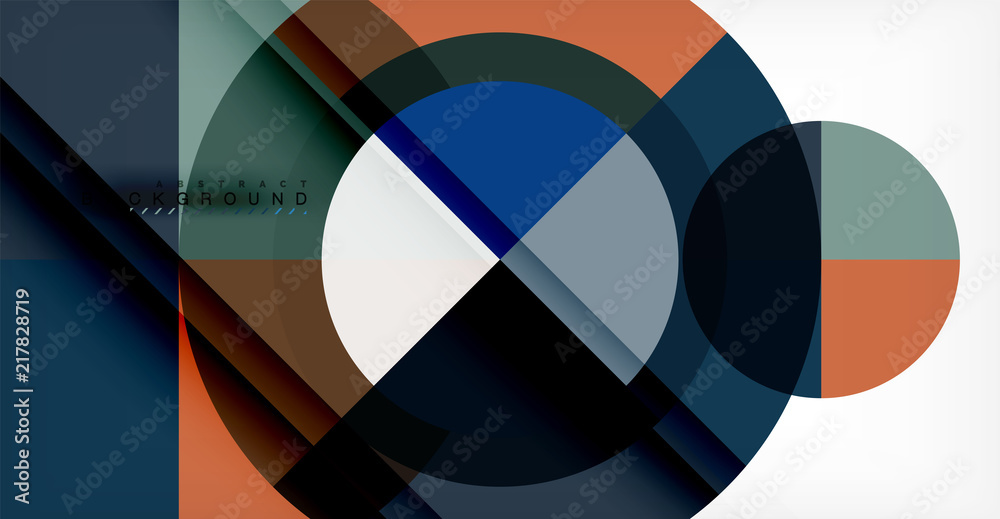 Vector circle abstract background Vector circle abstract background