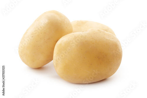 potato isolated on white background