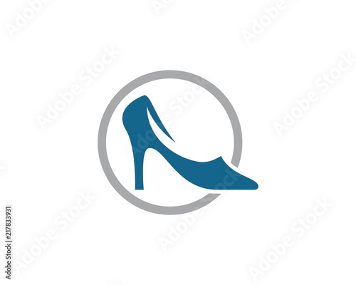 ,High Heel logo vector template