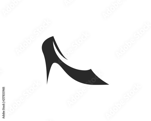 ,High Heel logo vector template