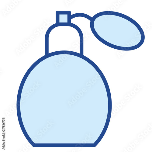 Parfüm mit Zerstäuber Vector Icon Illustration