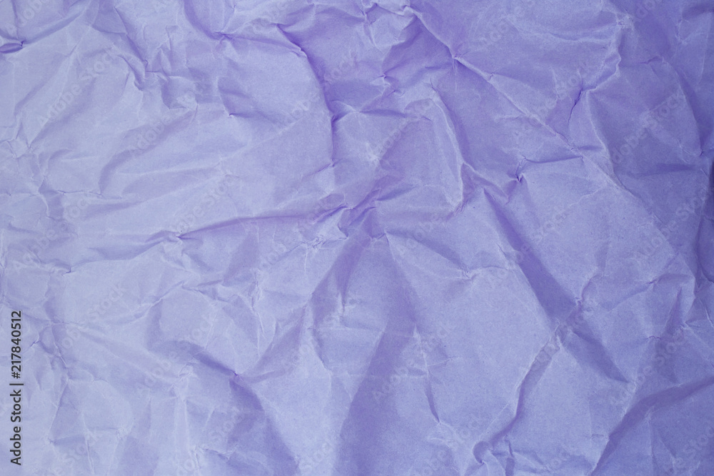 crumpled paper purple pastel color, texture, background