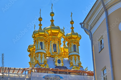 Park of Pushkino. Petersburg.