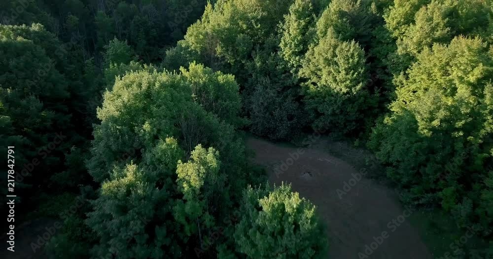 Aerial Views of a Cherry Farm in Northern Michigan Aerial Views of a Cherry Farm in Northern Michigan