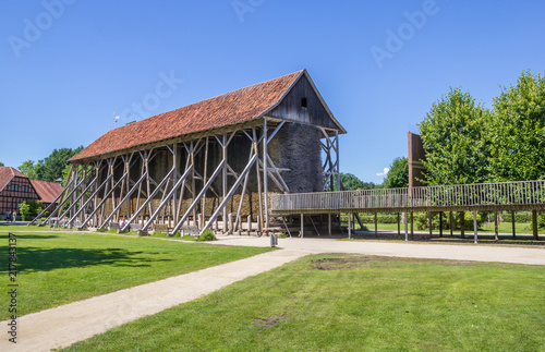 Old building of the Saline Gottesgabe in Bentlage, Germany