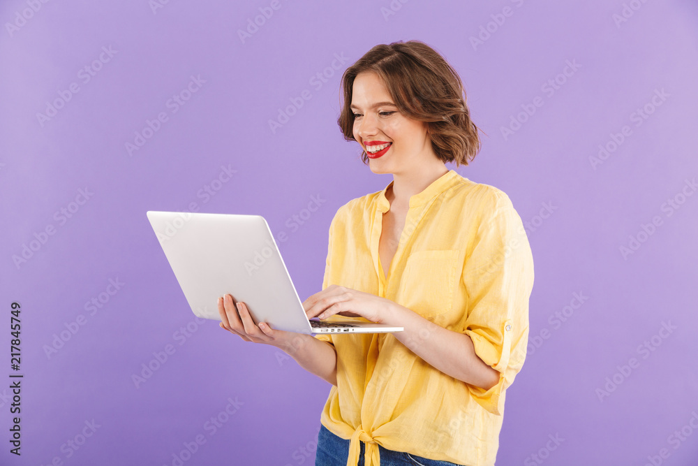 Portrait of a smiling young woman Portrait of a smiling young woman
