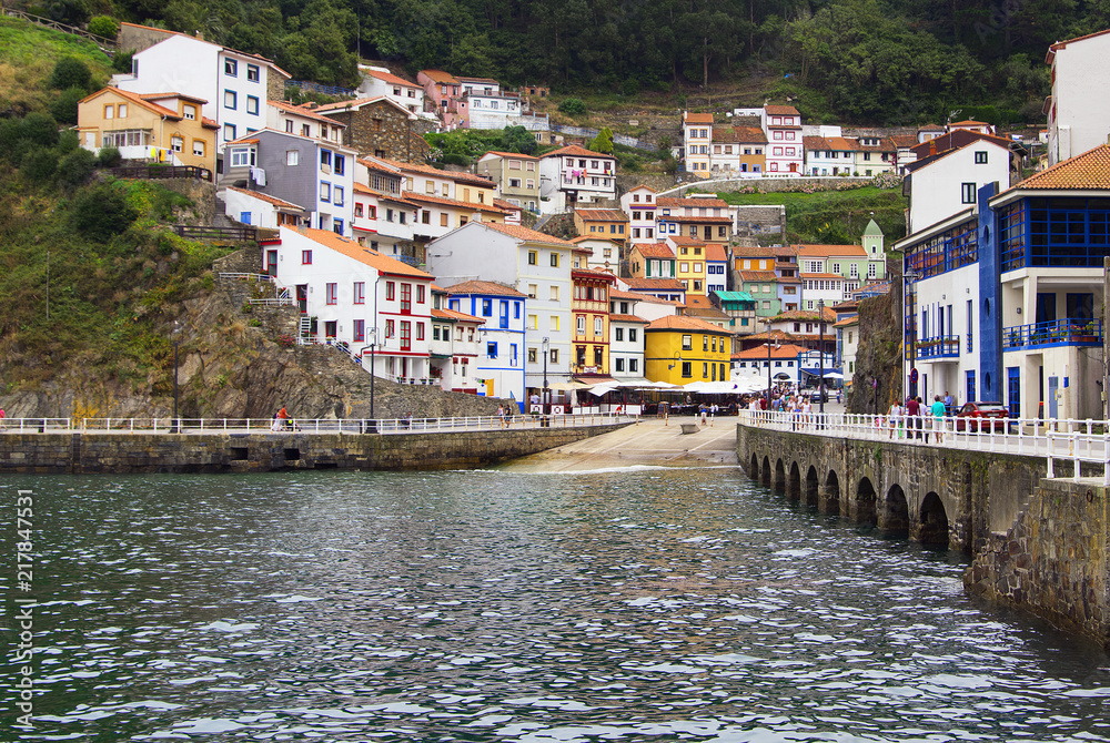 The fishers town of cudillero, Asturias, Spain