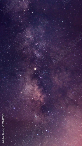 Milkyway from down below with Saturn centered in the middle
