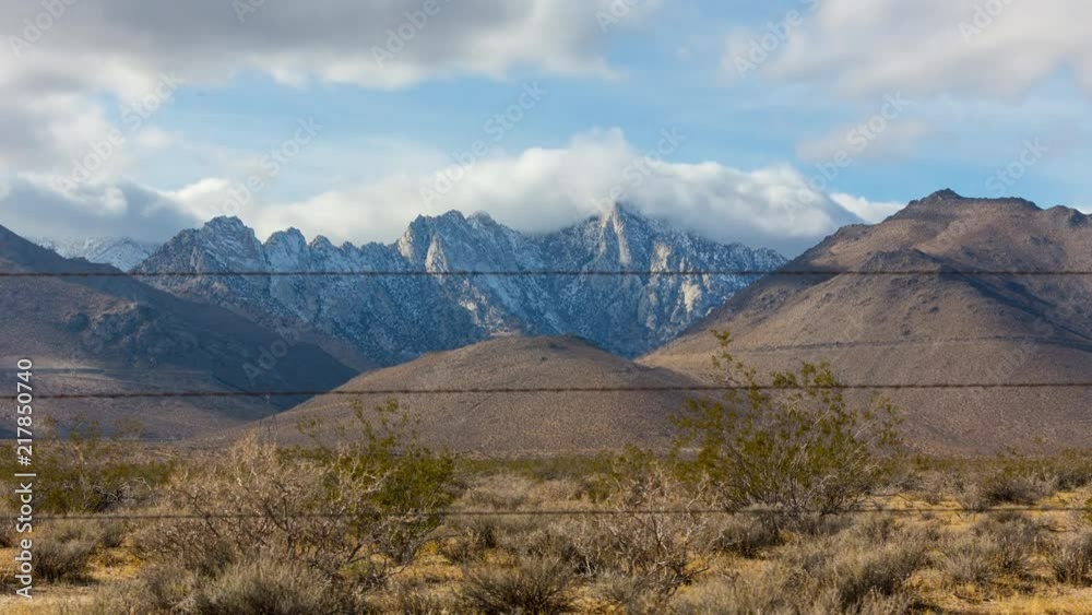 Time Lapse of the clouds above the Sierra Nevada mountains in California. Time Lapse of the clouds above the Sierra Nevada mountains in California.