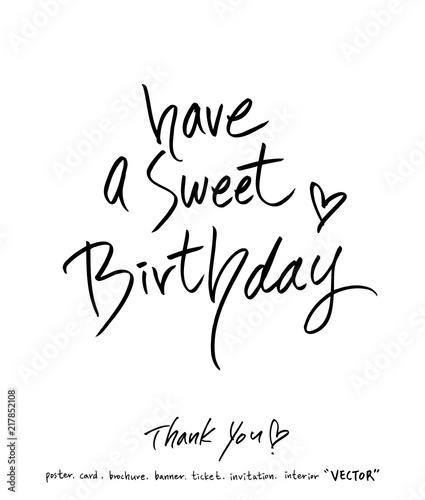 인사말 / 손으로 쓴 글씨체