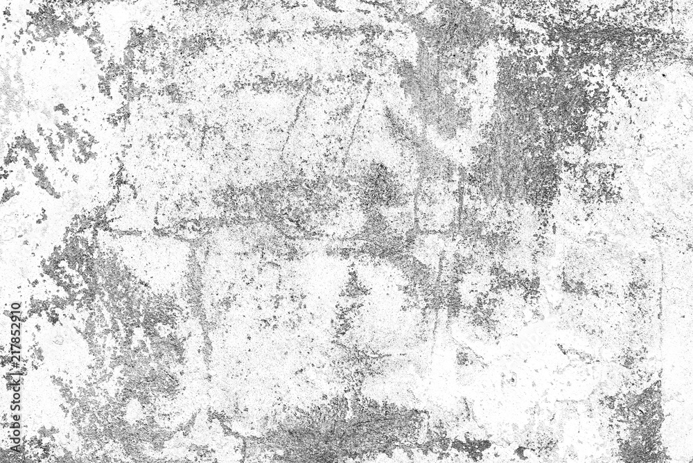 Wall fragment with scratches and cracks