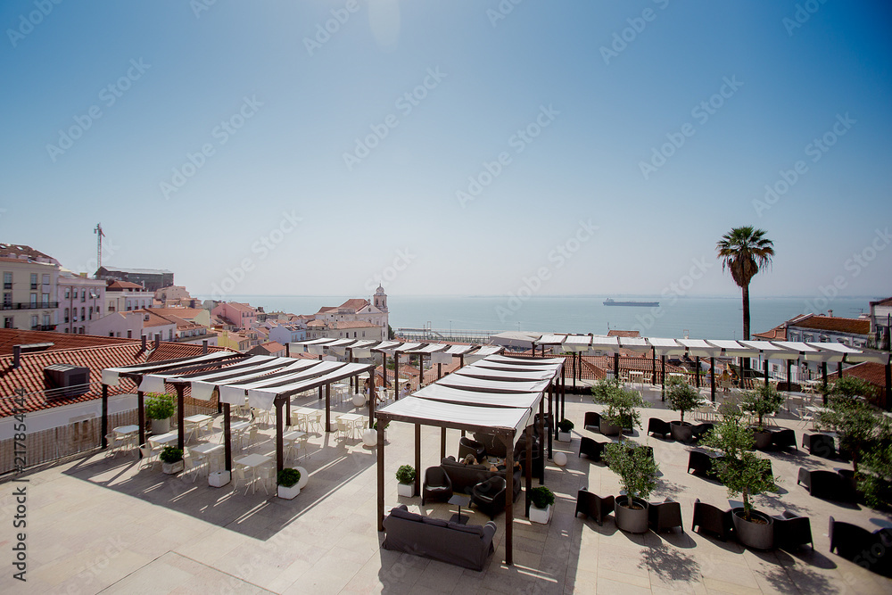 Fototapeta premium Overview on Lisbon