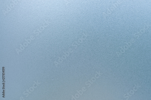 Blue frosted glass texture as background