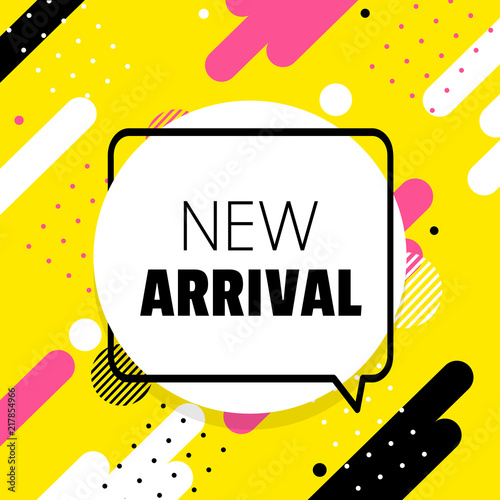 New Arrival banner. New collection