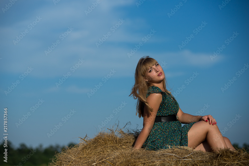 Portrait of a charming and lovely girl Portrait of a charming and lovely girl