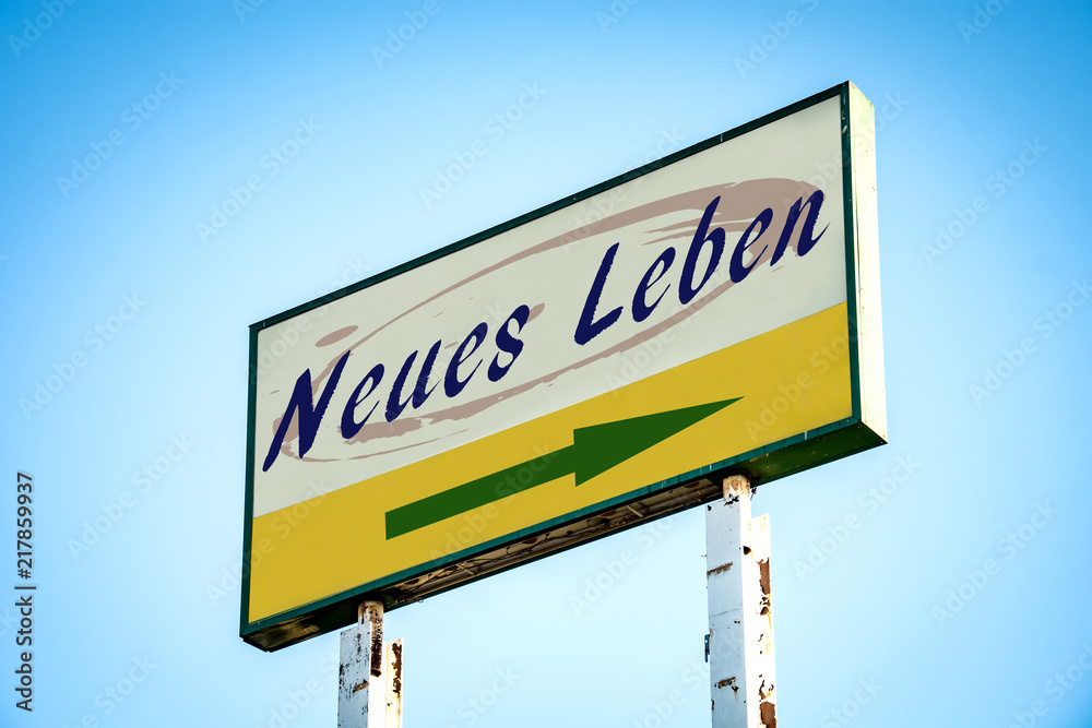 Schild 301 - Neues Leben