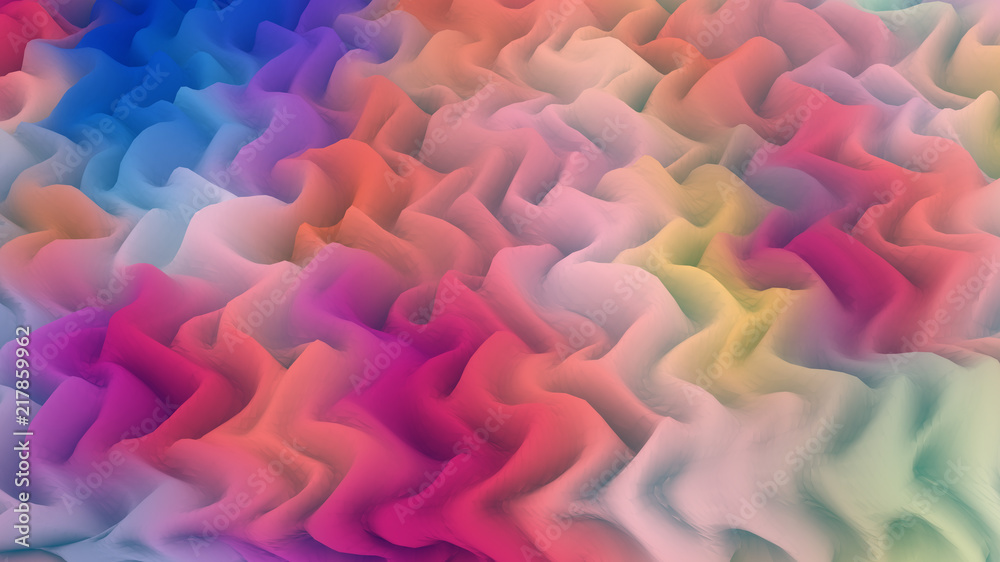 computer generated 3d abstract organic background texture
