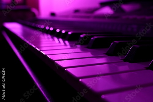Photography Piano Closeup
