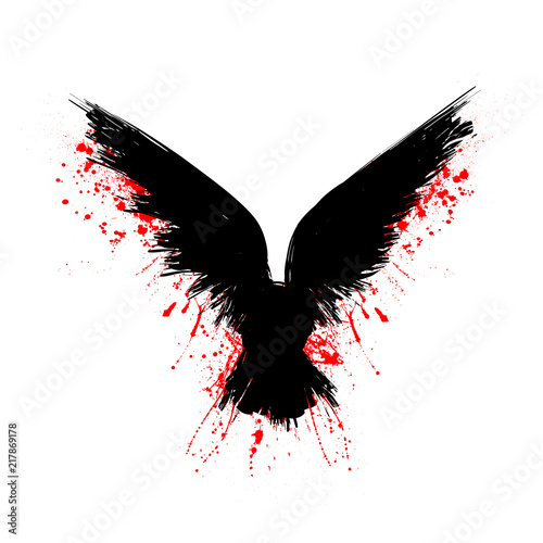 Black blood raven