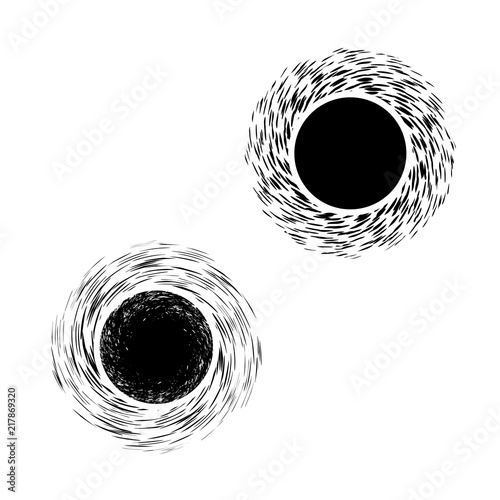 Black hole symbol
