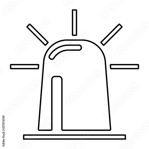 Polizei Icon - Blaulicht