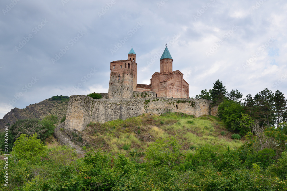 Gremi Monastery Complex and tye royal residence in Georgia, located in Kakheti region, near the Telavi town. Gremi town was capital of Kakheti in 16th century.
