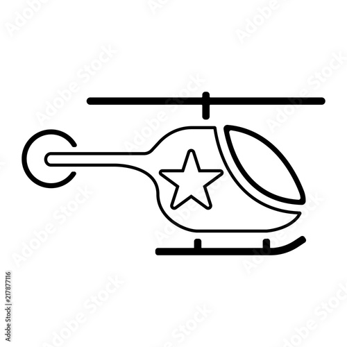 Polizei Icon - Polizeihubschrauber