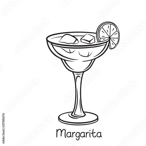 glass of Margarita photo