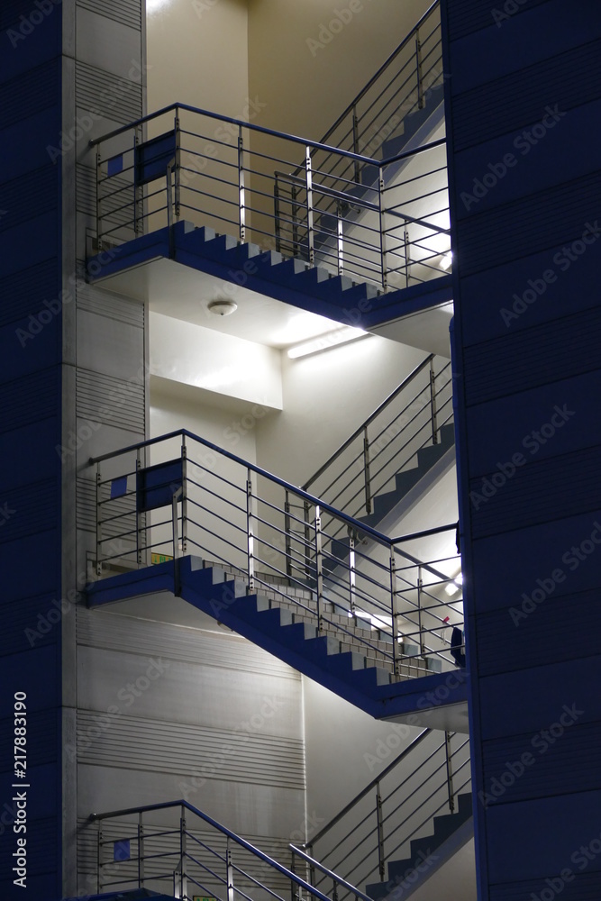 Fototapeta premium exterior stairway