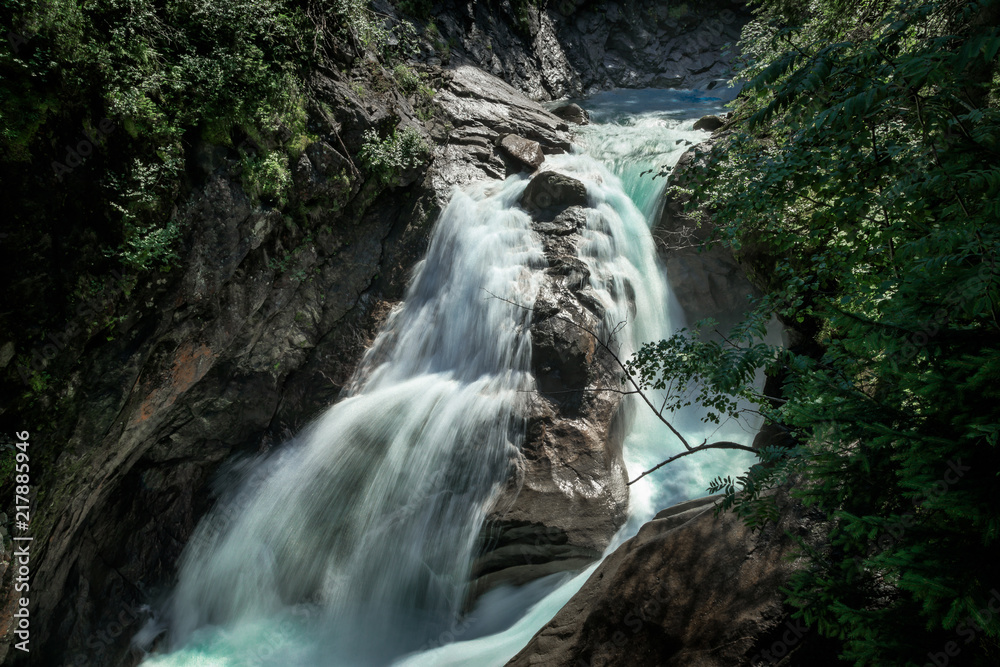 Fototapeta premium Krimmler Wasserfälle, Salzburger Land Österreich