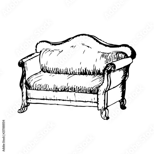 soft antique lounge vector