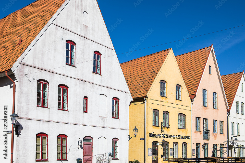 JAKRIBORG, Hjarup (Hjärup), Sweden - April 02 2018: Jakriborg is a well ...
