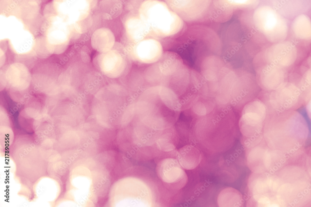 Fototapeta premium abstract purple yellow light bokeh background