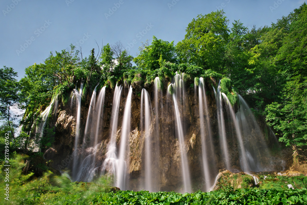 Naklejka premium Plitvice National Park, Croatia