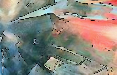 Εκτύπωση καμβά Visual modern pop art