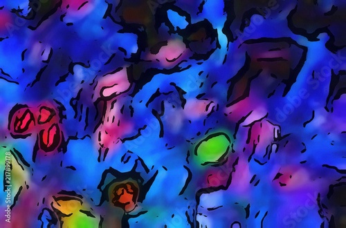 Εκτύπωση καμβά Visual modern pop art