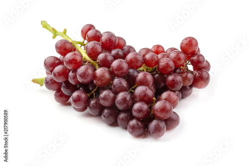 Wallpaper Mural Red grapes isolated on over white background Torontodigital.ca