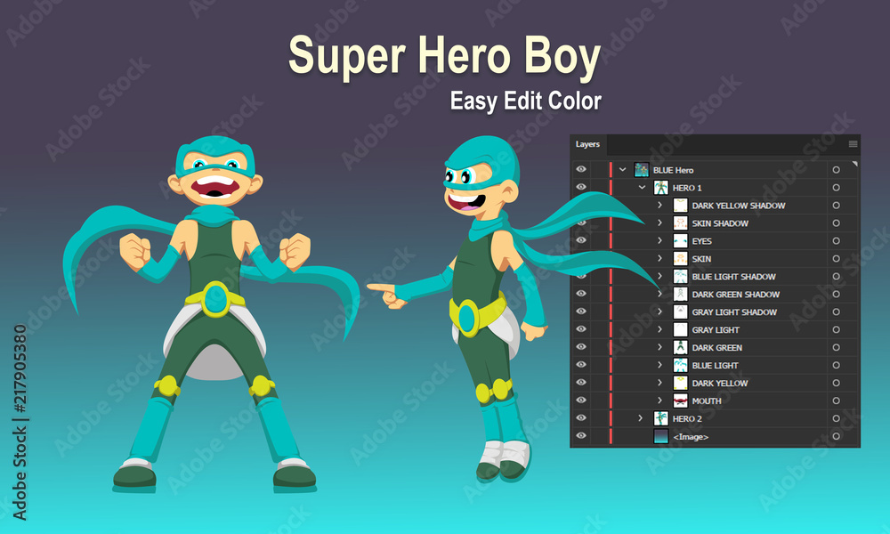 Super Hero boy