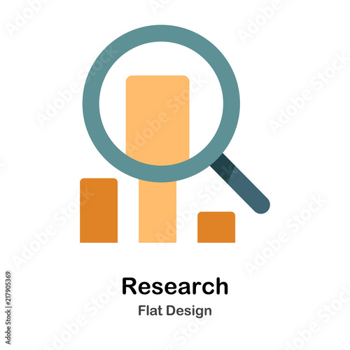 Research Flat Icon