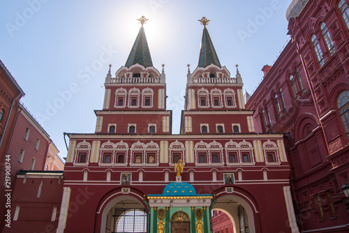 Resurrection Gate on Red Square photo