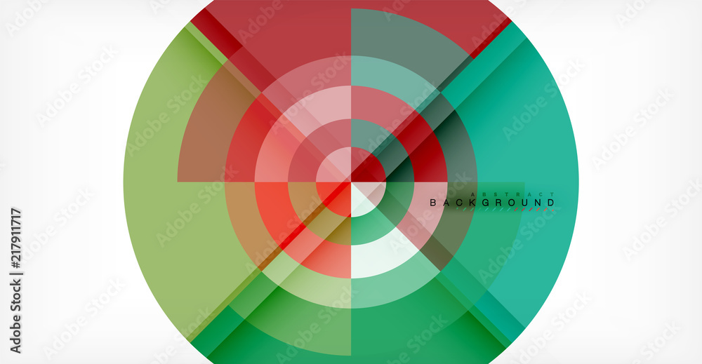 Vector circle abstract background Vector circle abstract background