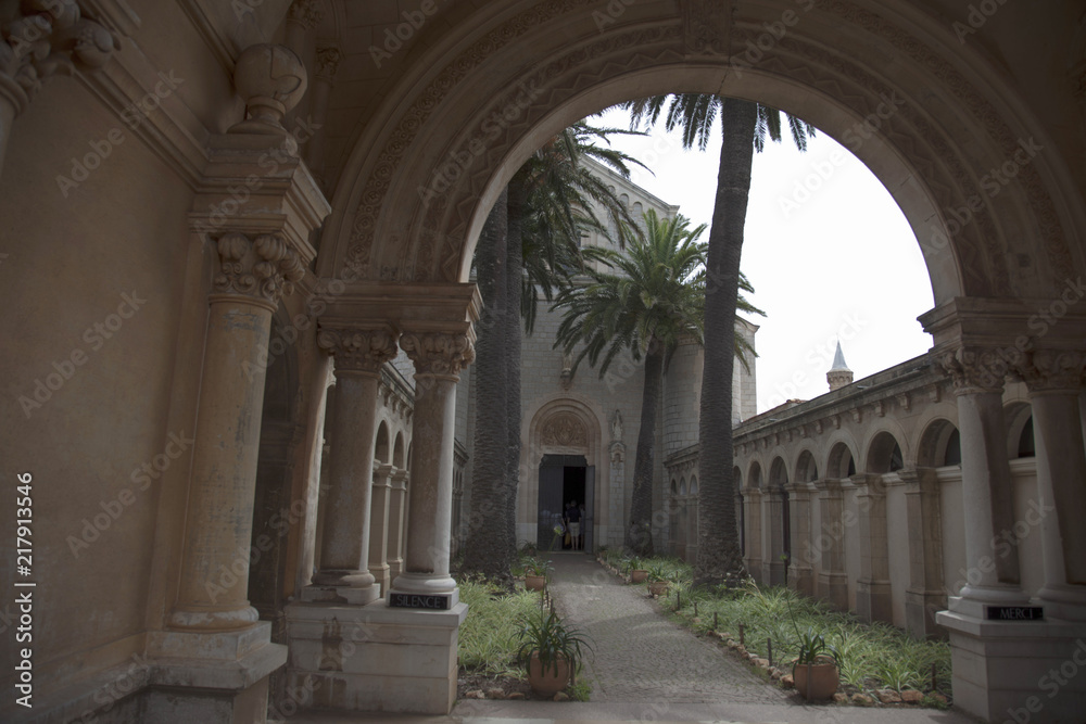 Francia, Cannes, isola di Sain Honorat, il monastero di Lerino