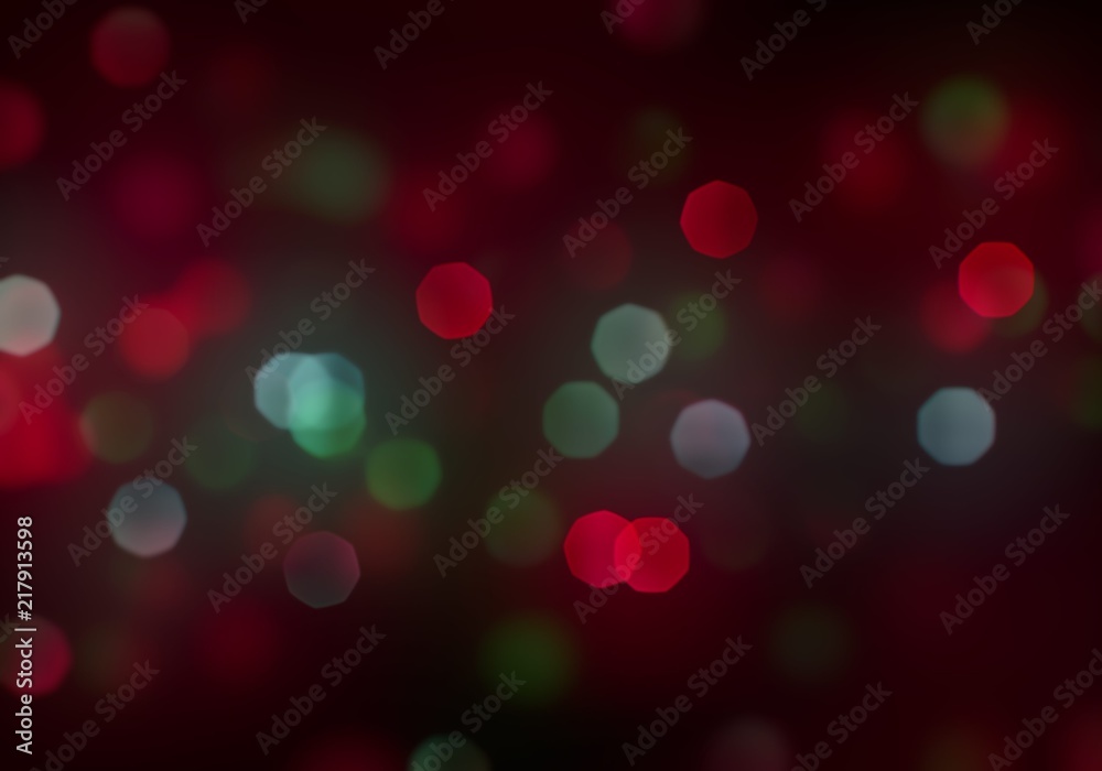 Colorful artistic bokeh background.